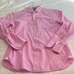 J. Crew Pink Gingham Casual Shirt